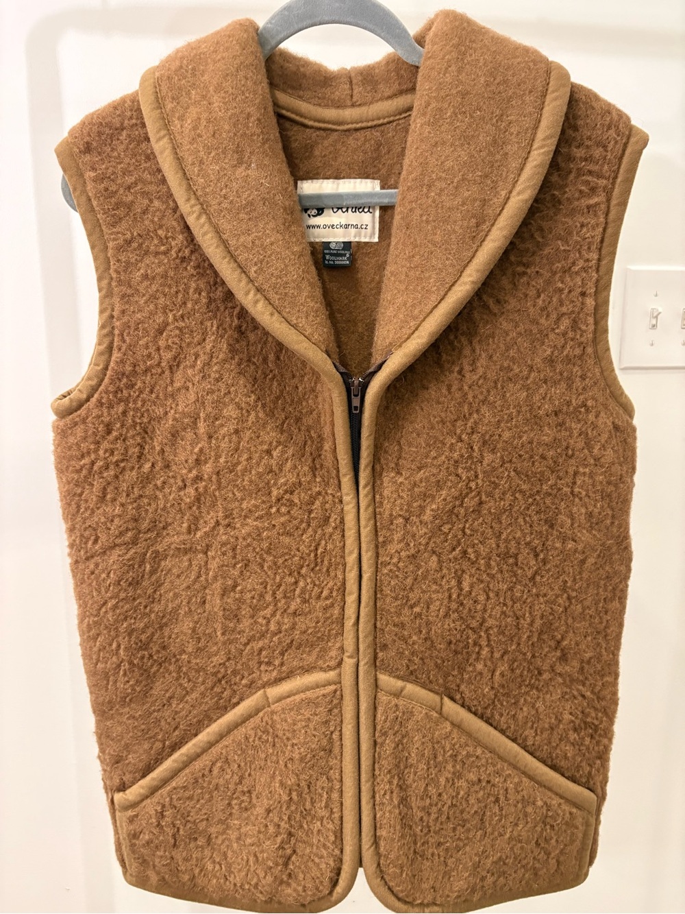 Woolville Metino Wool Brown Vest